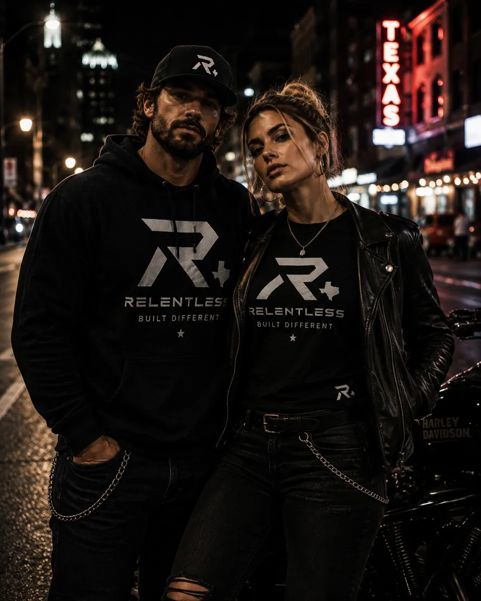 Relentless Clothes city apparel graphic