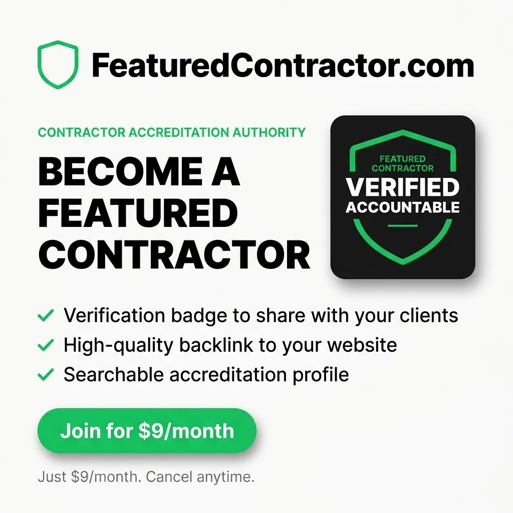 Featured Contractor brand graphic