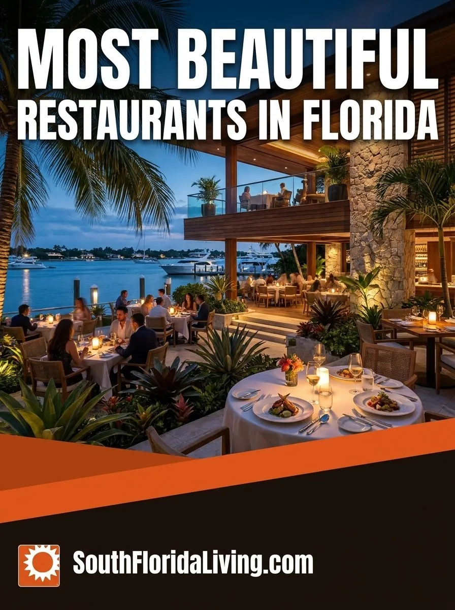 South Florida Living dining graphic