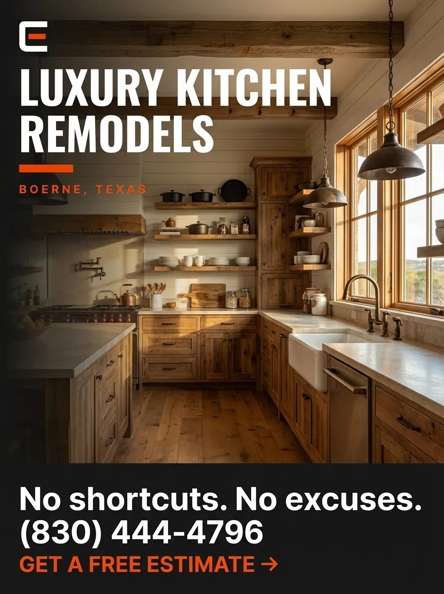 EARY Construction kitchen remodel graphic