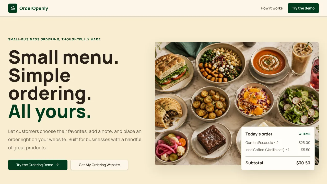 OrderOpenly.com