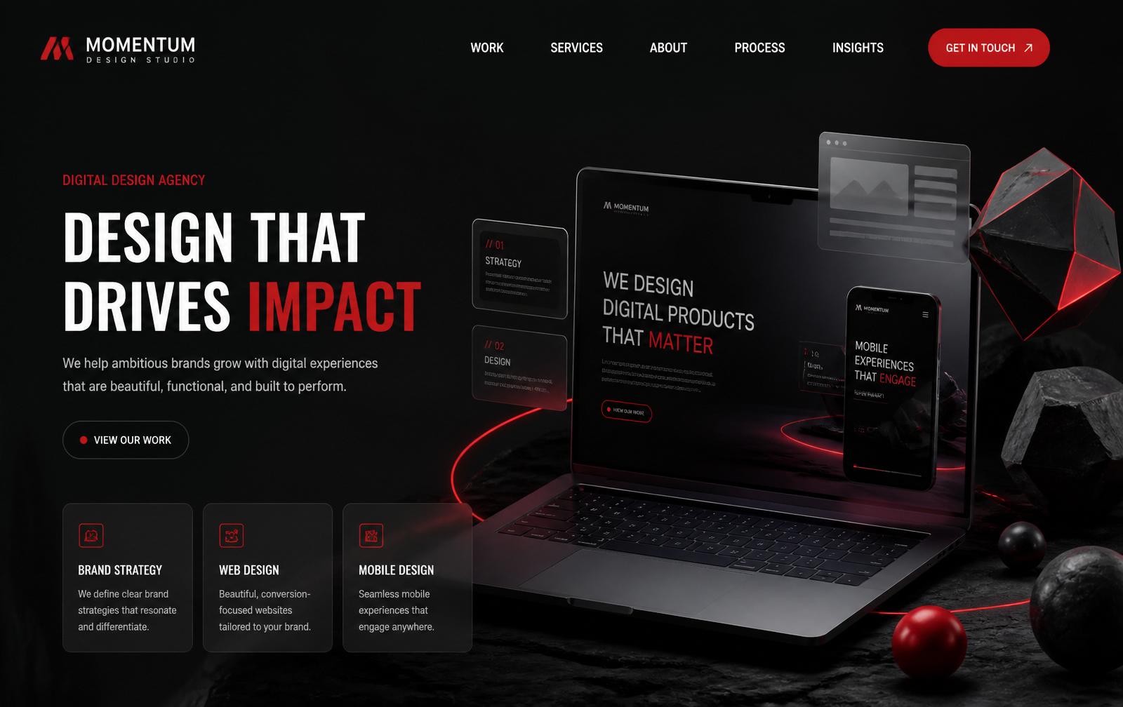 Custom website design and development — Eary Digital